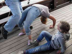 Kunstturnen bei Seegang ©