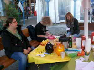 ... chillig bei Kaffee und Kuchen ...