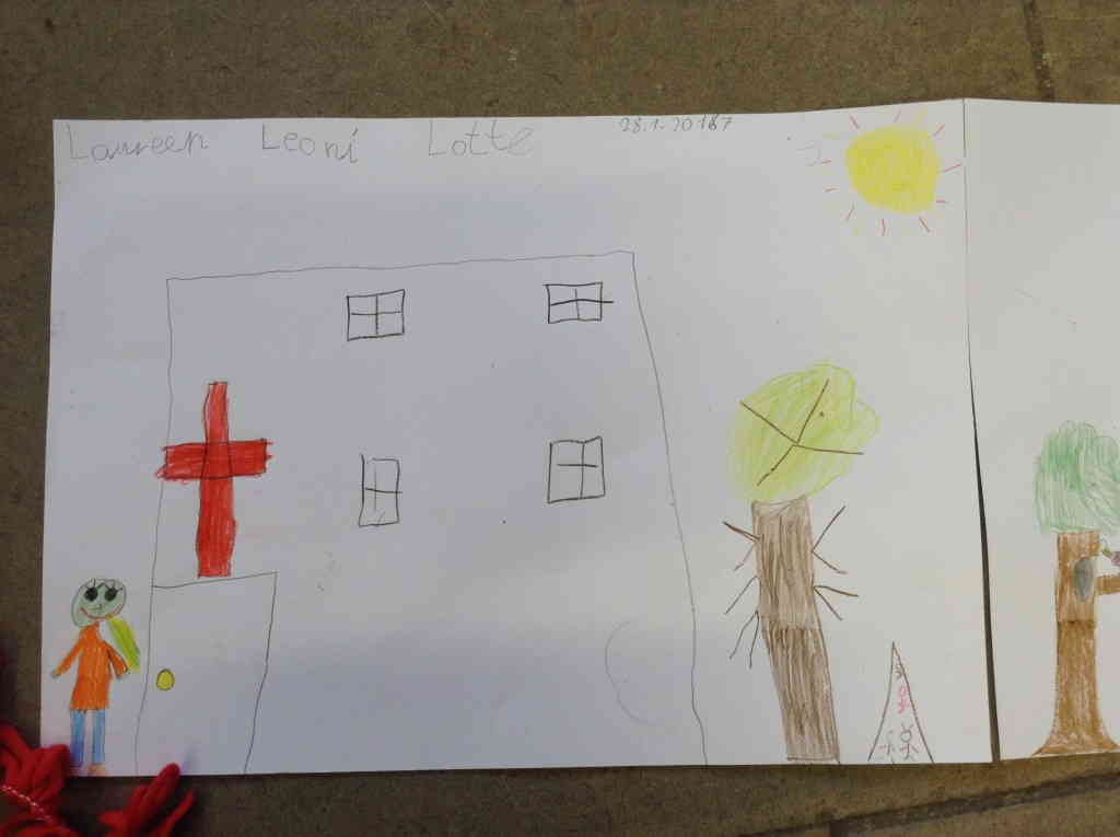 So sieht das Krrankenhaus aus ...