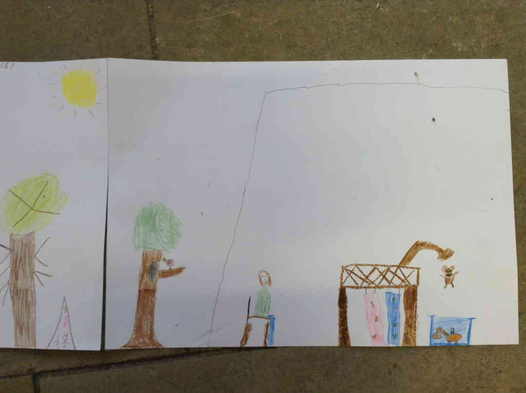 ... und das ist die Spielzeugmaschine.