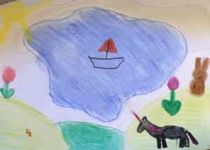 ... die Natur heilt — und die Einhörner kommen wieder ...